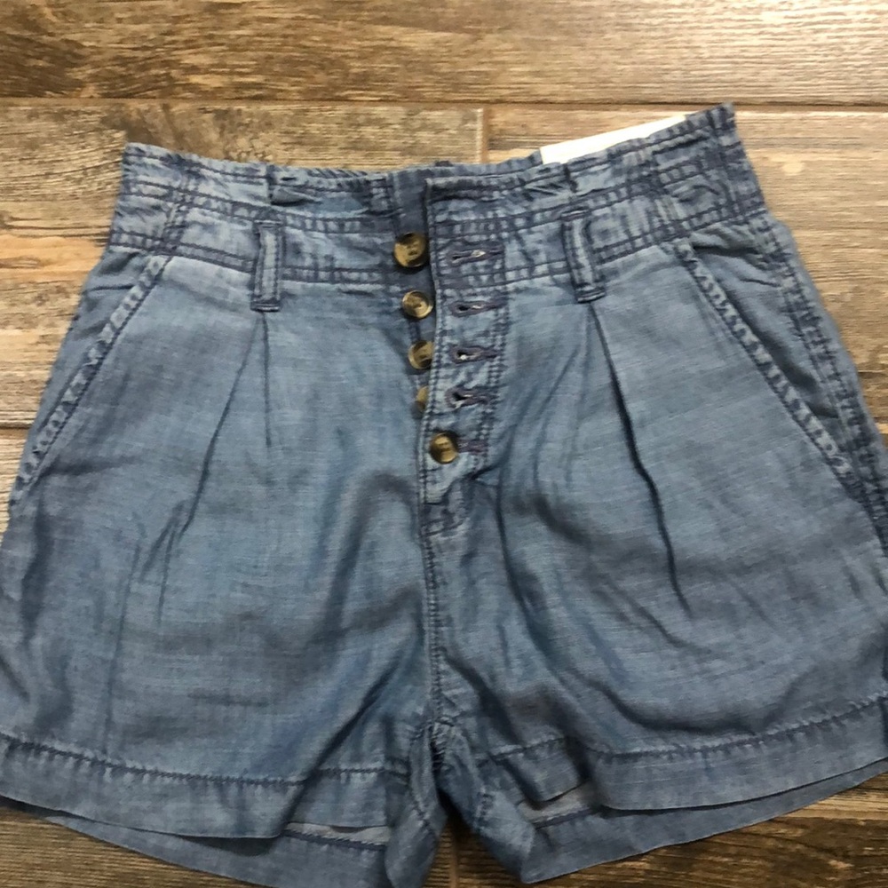 High rise shorts